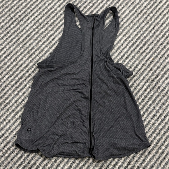 Lululemon Athletica Charcoal Tank Top - Picture 2 of 3